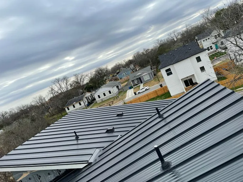 Standing seam metal roof panels with vents for Skylight Repair in Gilford
